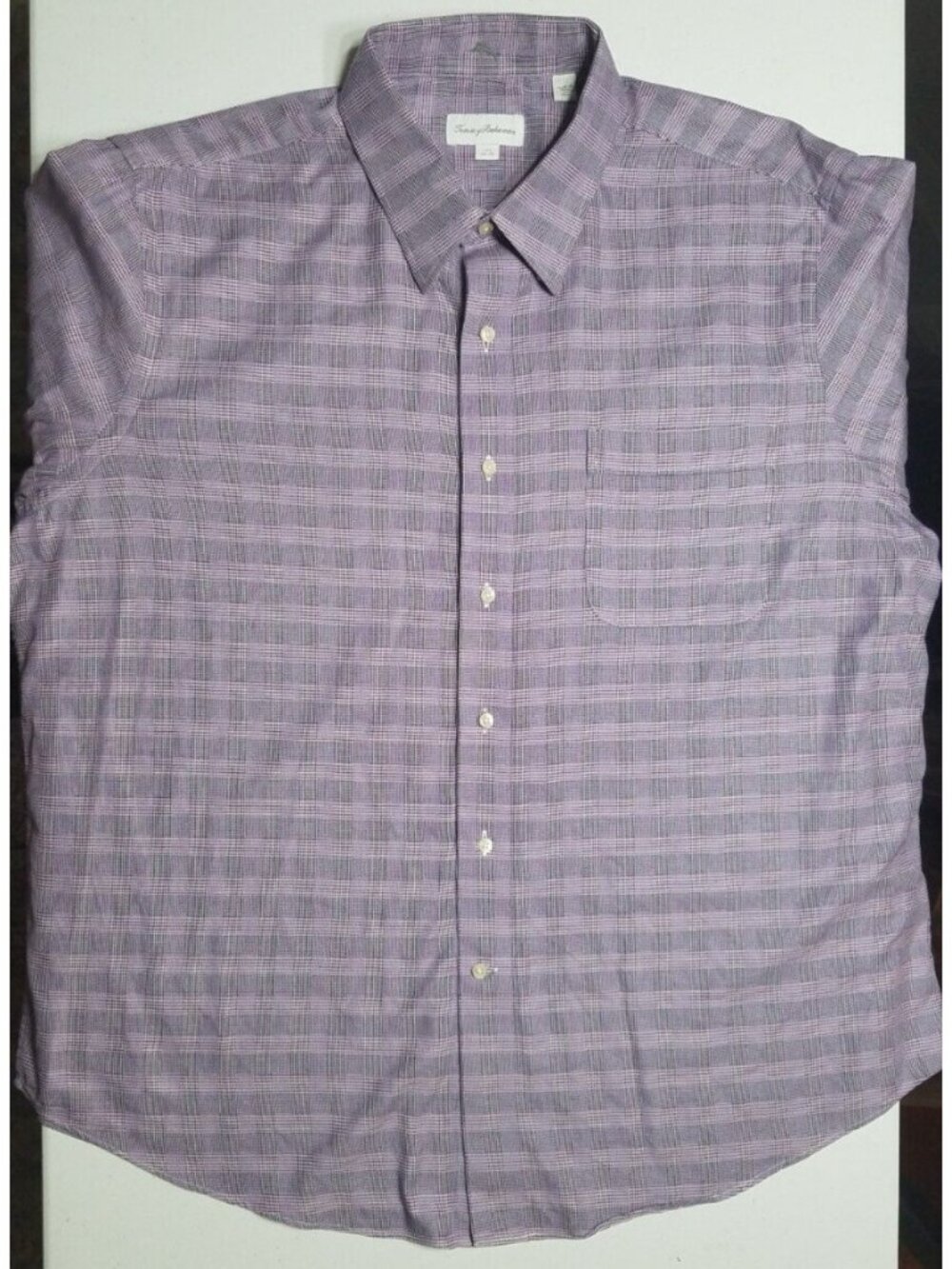 Tommy Bahama Long Sleeve Button Up Preppy Business Casual Shirt Men's 17.5 34/35